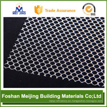 2017 new white color plastic mosaic mesh manufacturer